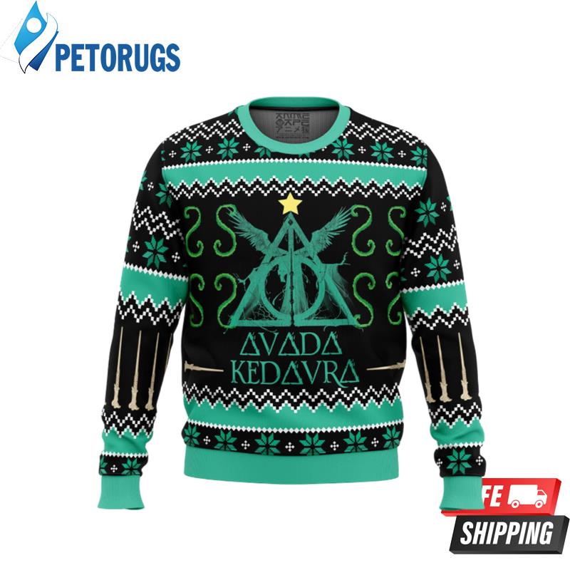 Harry Potter Avada Kedavra Ugly Christmas Sweaters