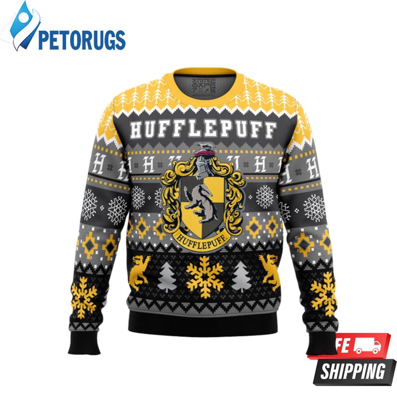Harry Potter Hufflepuff House Ugly Christmas Sweaters