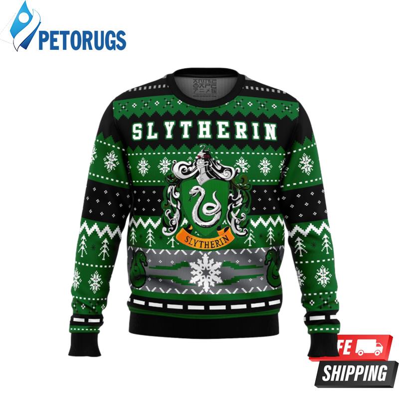 Harry Potter Slytherin House Ugly Christmas Sweaters