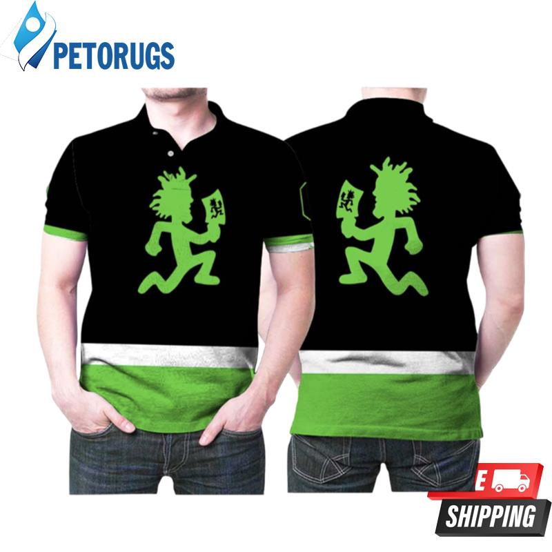 Hatchet Man Insane Clown Posse Green Printed Gift For Insane Clown Posse Fan Polo Shirts