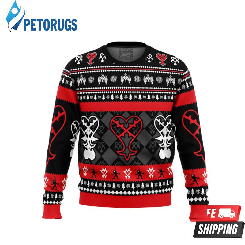 Heartless Christmas Kingdom Hearts Ugly Christmas Sweaters