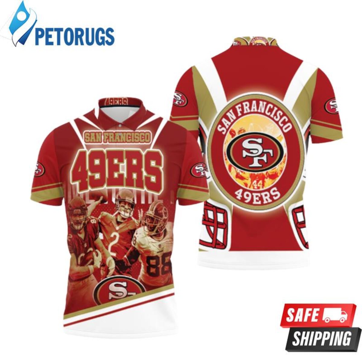 San Francisco 49ers Helmet Nfc West Division Champions Super Bowl 2021 Polo  Shirts - Peto Rugs