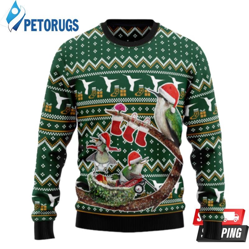 Hummingbird Family Xmas Ugly Christmas Sweaters