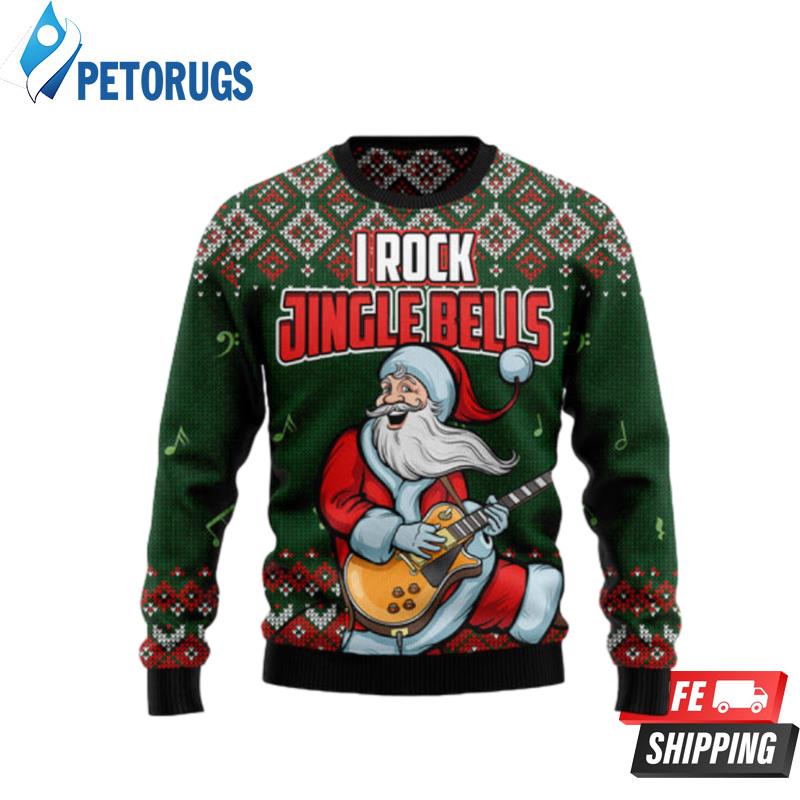 I Rock Jingle Bells Ugly Christmas Sweaters