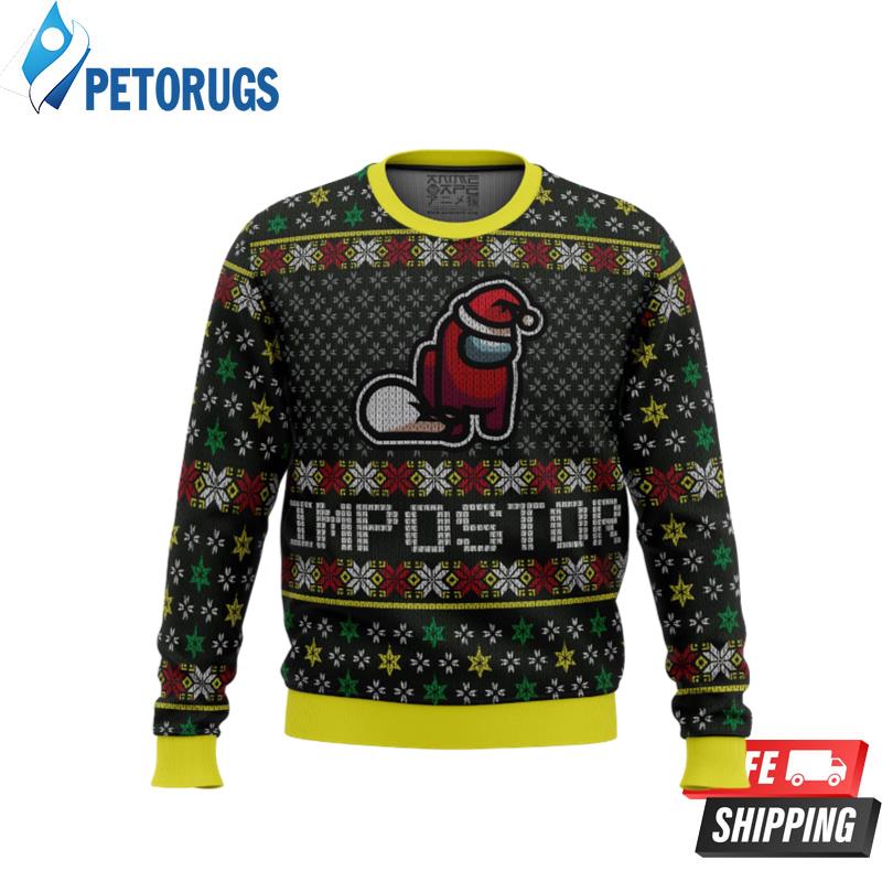 Impostor Among Us Ugly Christmas Sweaters