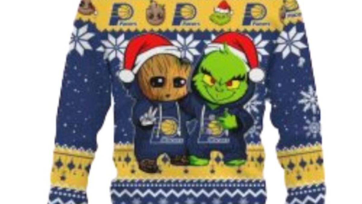 pacers ugly christmas sweater