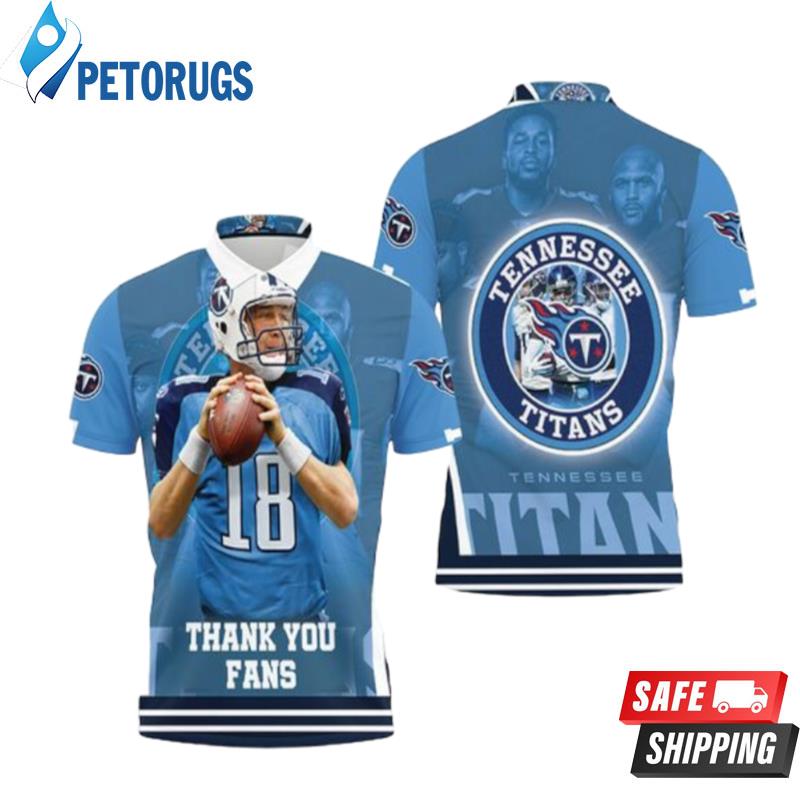 Josh Stewart #18 Tennessee Titans Super Bowl 2021 Afc South Division  Champions Polo Shirts - Peto Rugs