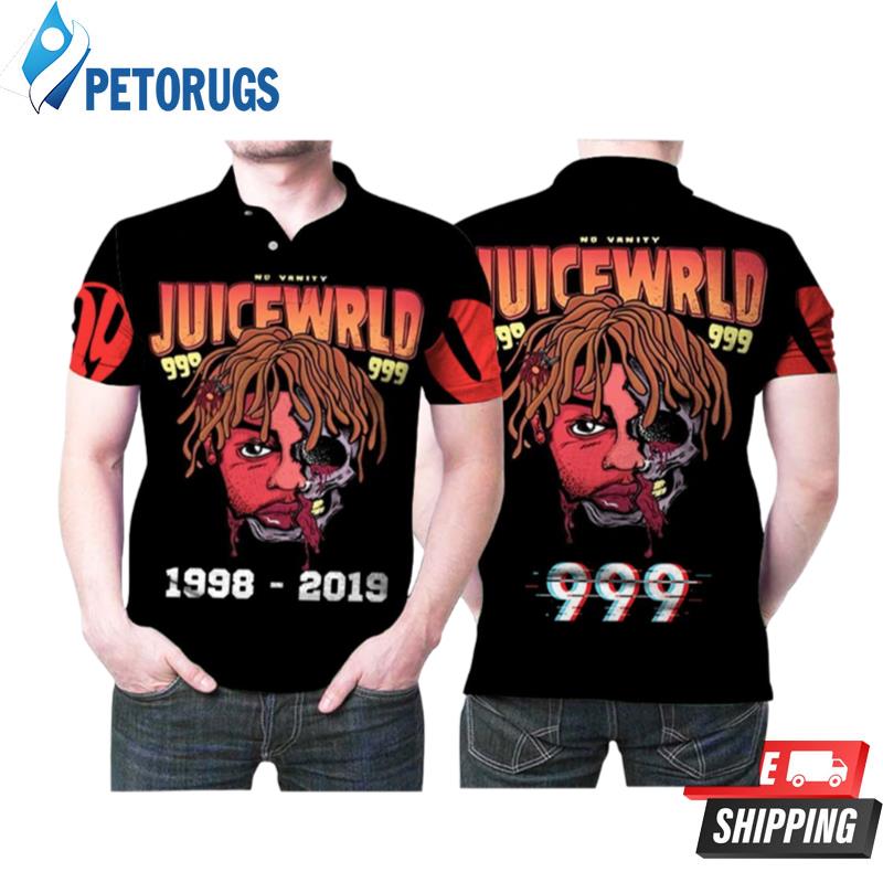 Juice World 1998-2019 999 American Rapper Gift For Juice World Fans Musician Singer Music Band 1 Polo Shirts