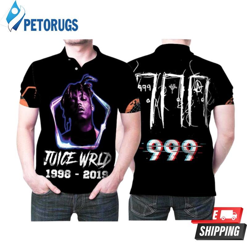 Juice World 1998-2019 999 American Rapper Gift For Juice World Fans Musician Singer Music Band 2 Polo Shirts