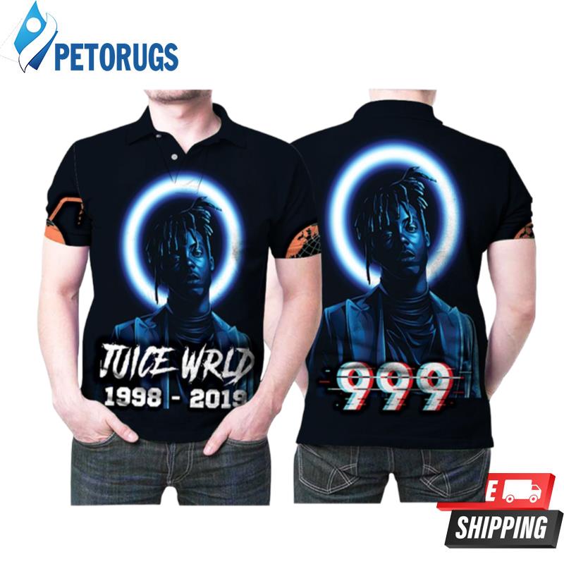 Juice World 1998-2019 999 American Rapper Gift For Juice World Fans Musician Singer Music Band 3 Polo Shirts