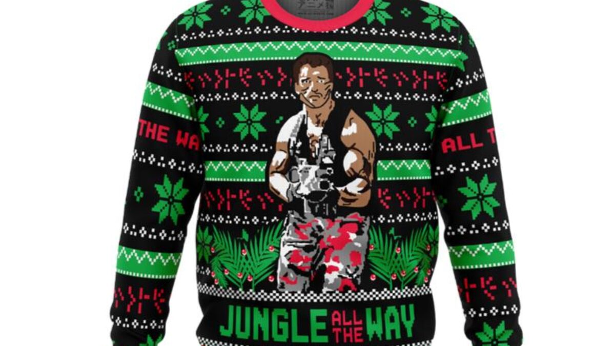 Arnold schwarzenegger hot sale christmas jumper