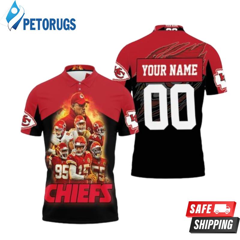 Kansas City Chiefs Afc West Champions 2021 Super Bowl Personalized 1 Polo Shirts