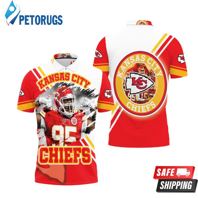 Kansas City Chiefs Chris Jones 95 For Fans Polo Shirts