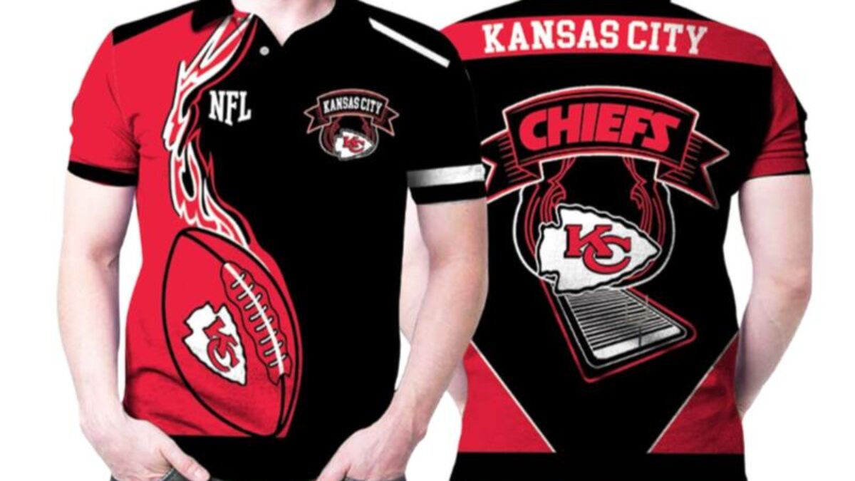 Kansas City Chiefs Legend Nfl Team Logo Fire Ball Printed Gift For Kansas  City Chiefs Fan Polo Shirts - Peto Rugs