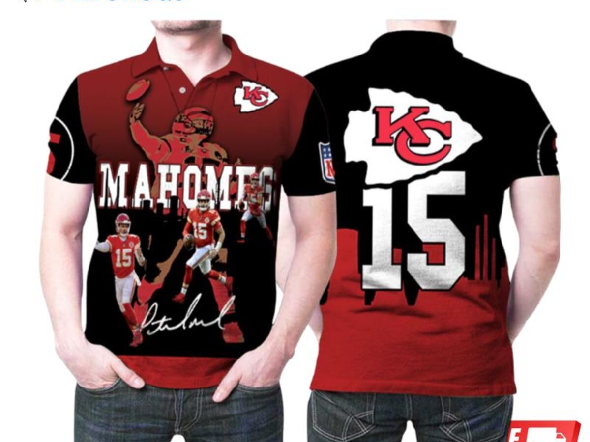 Kansas City Chiefs Patrick Mahomes 15 Legend Signature Printed Gift For  Patrick Mahomes Fan Polo Shirts - Peto Rugs