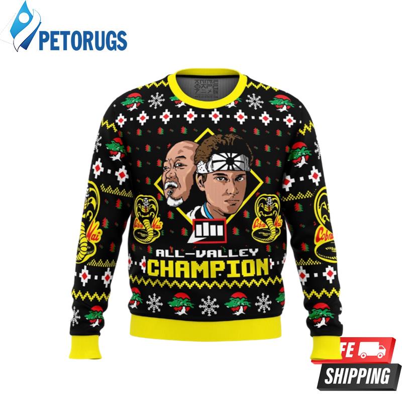 Karate Kid Christmas Ugly Christmas Sweaters