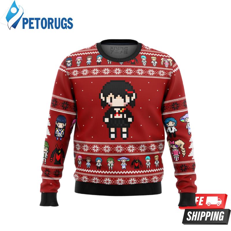 Kill La Kill Sprites Ugly Christmas Sweaters