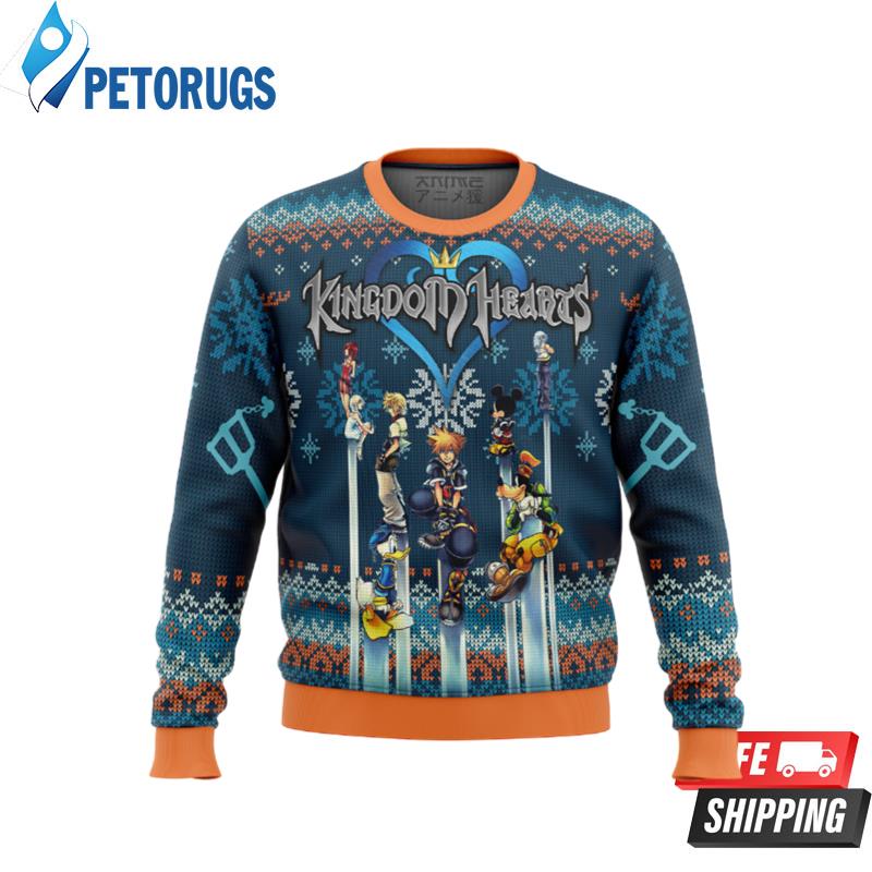 Kingdom Hearts Alt Ugly Christmas Sweaters