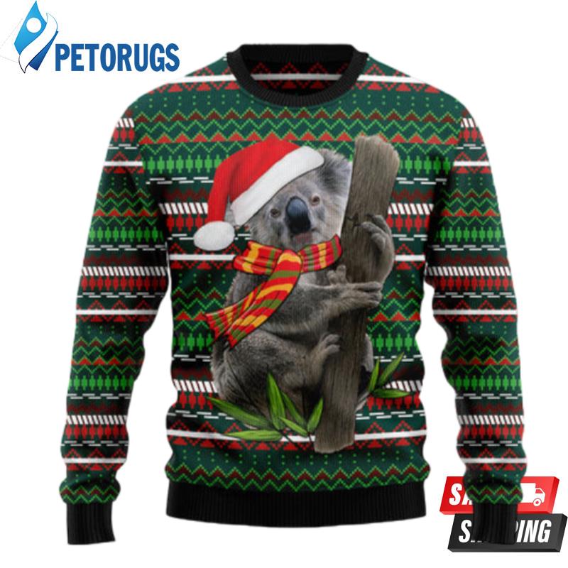 Koala And Tree Xmas Ugly Christmas Sweaters