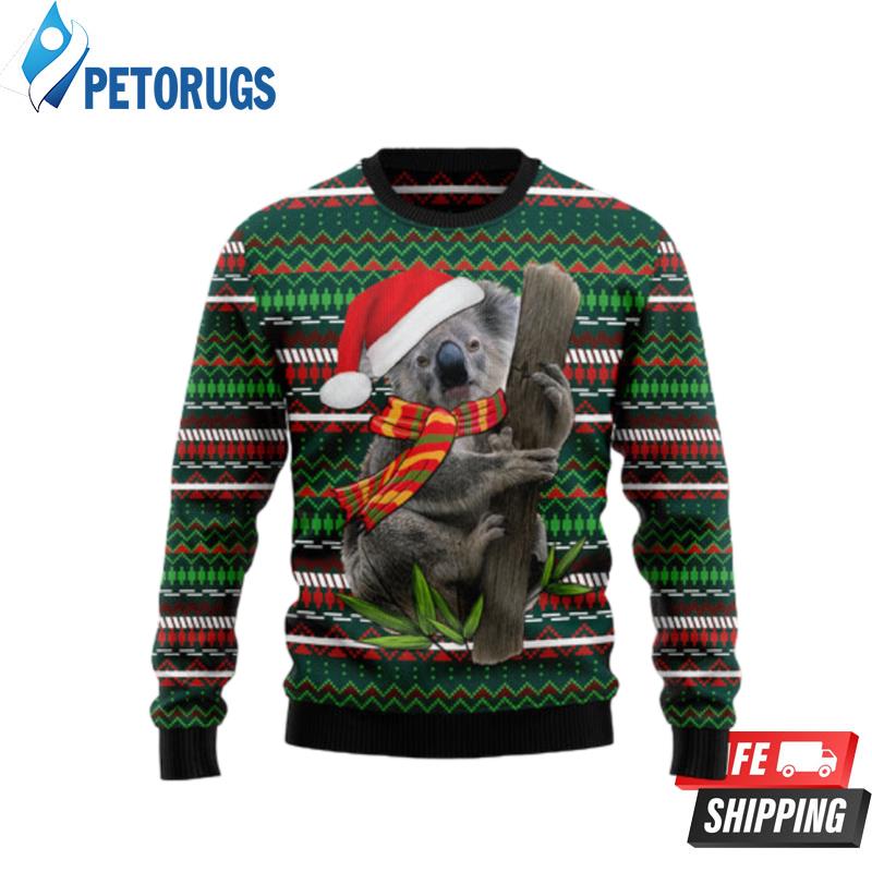 Koala And Tree Xmas Ugly Christmas Sweaters