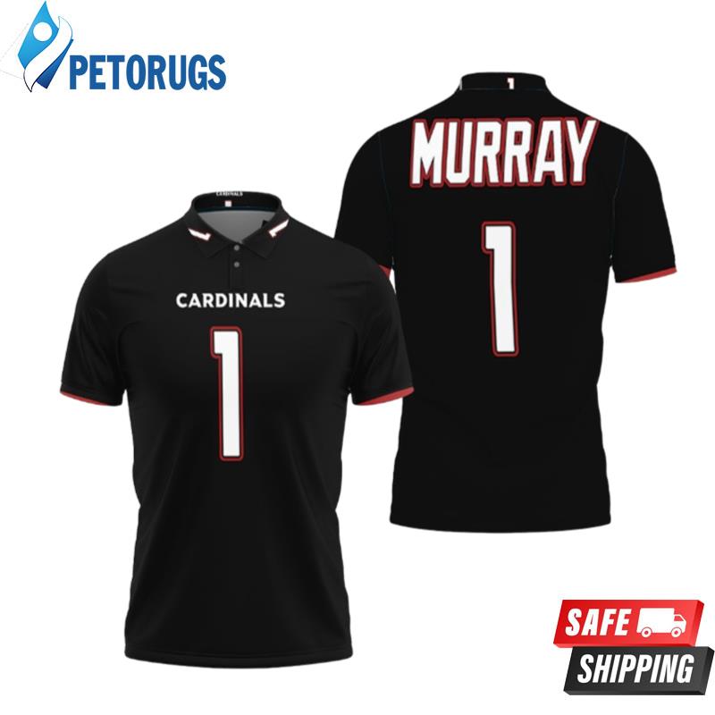 Kyler Murray Arizona Cardinals 2019 Nfl Draft First Round Pick Black Inspired Style Polo Shirts
