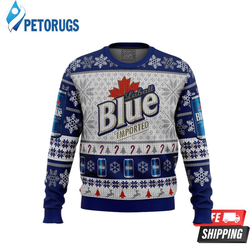 Labatt Blue Ugly Christmas Sweaters