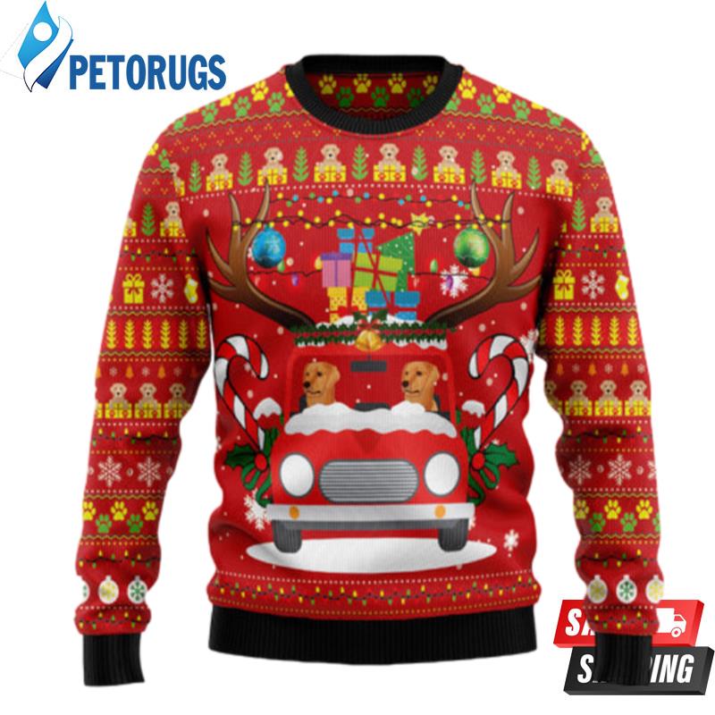 Labrador Retriever HZ102304 Ugly Christmas Sweater Ugly Christmas Sweaters