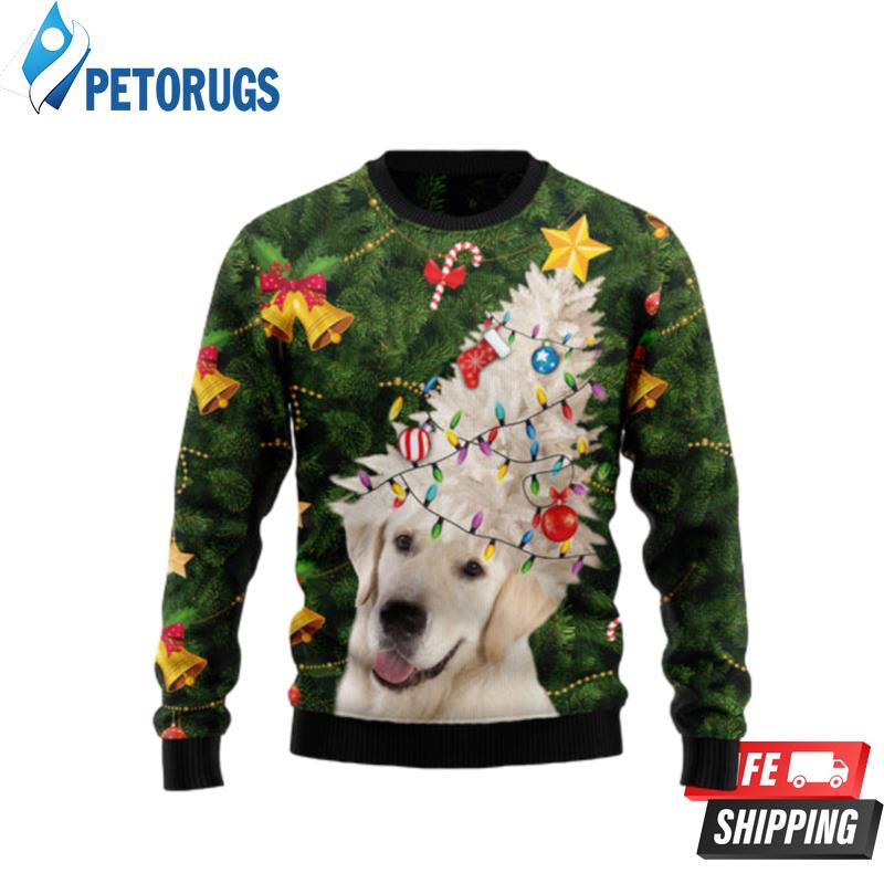 Labrador Retriever Noel Tree Ugly Christmas Sweaters