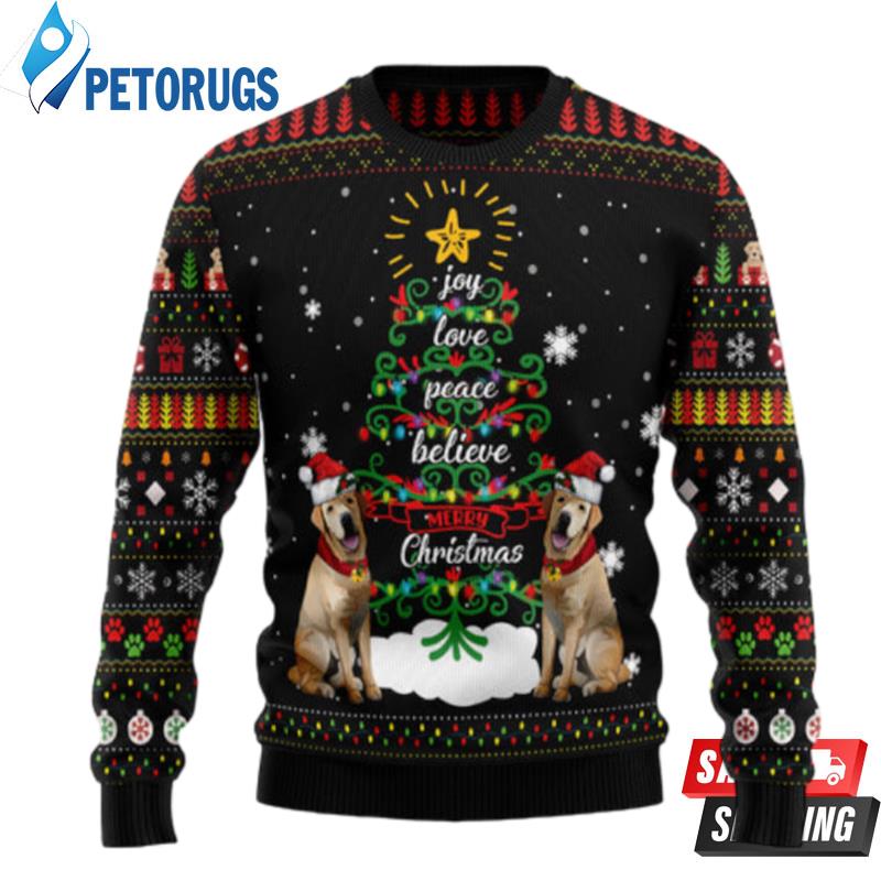 Labrador Retriever Ugly Christmas Sweaters
