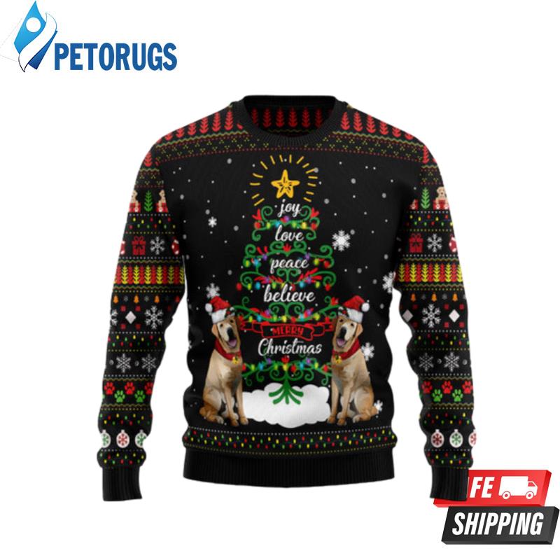 Labrador Retriever Ugly Christmas Sweaters