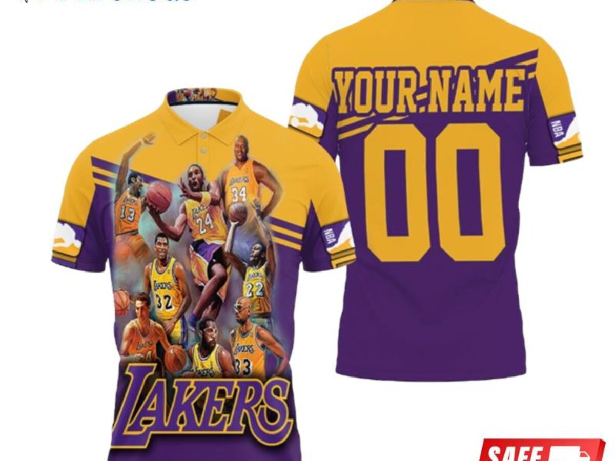 Lebron James 23 Los Angeles Lakers Nba Western Conference 3D Polo