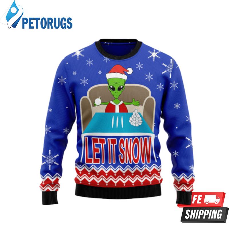 Let It Snow 1 Ugly Christmas Sweaters