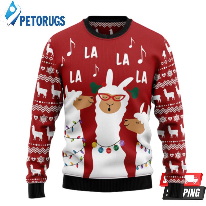 Llama La La Ugly Christmas Sweaters