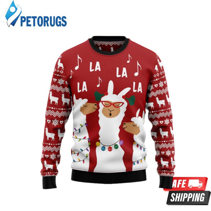 Llama La La Ugly Christmas Sweaters