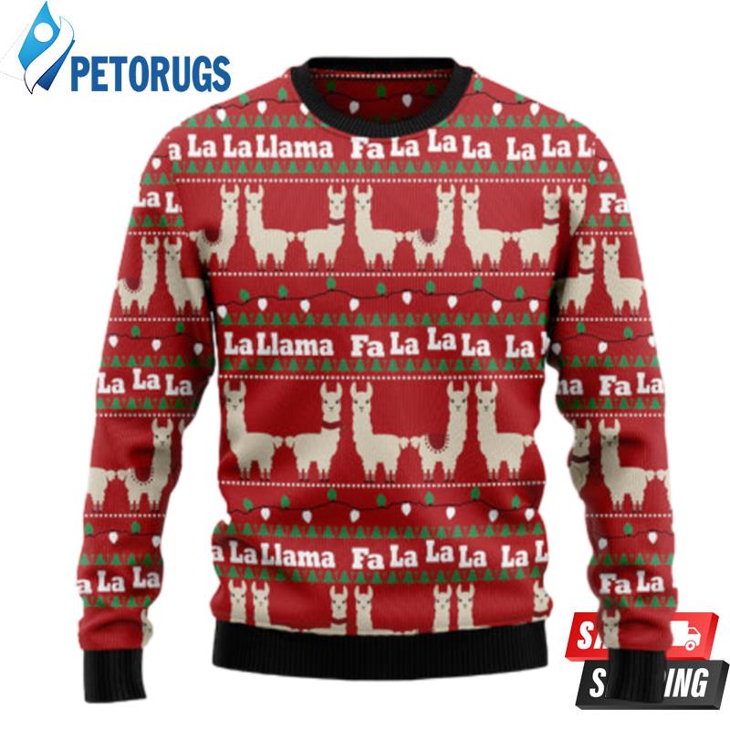 Llama Lalala Ugly Christmas Sweaters