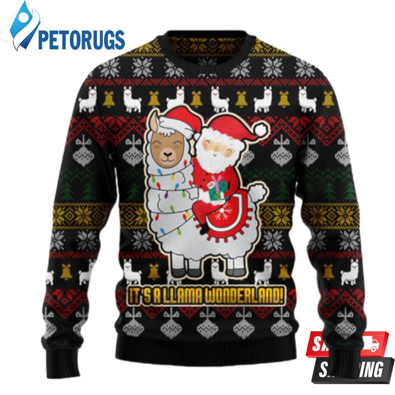 Llama Ugly Christmas Sweaters