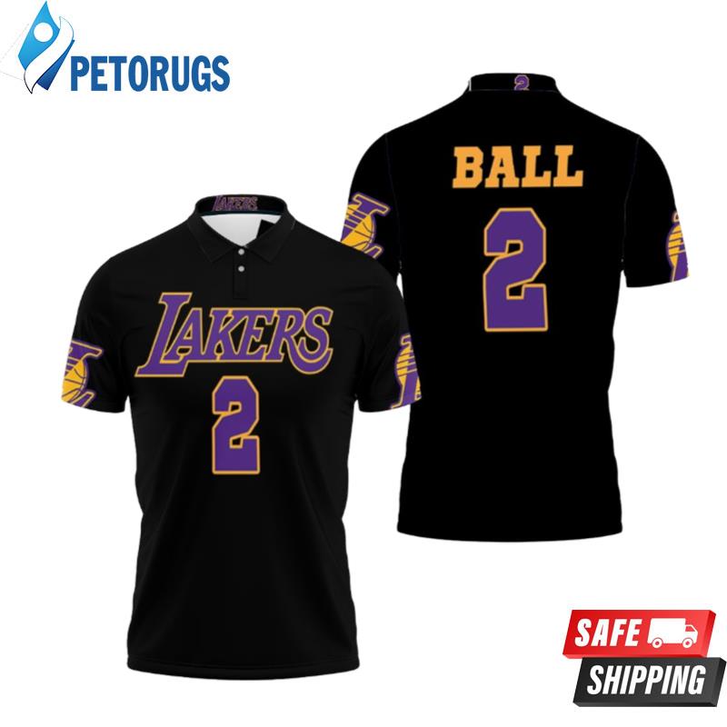 Lonzo Ball Lakers Inspired Style Polo Shirts