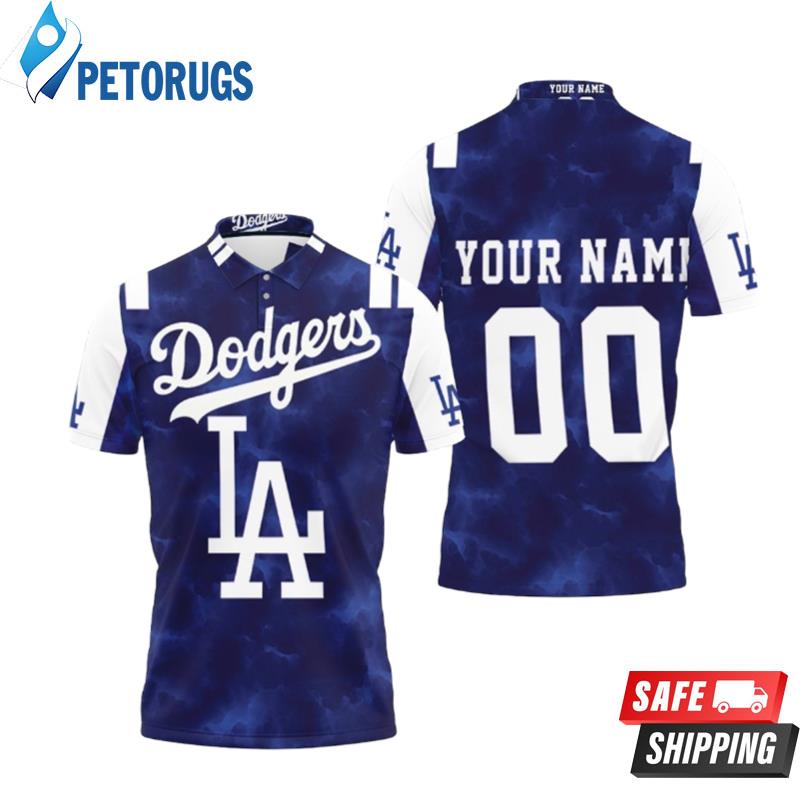 Los Angeles Dodgers Mlb Fan Personalized Polo Shirts