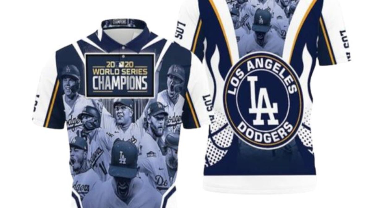 MLB Los Angeles Dodgers World Series Champions Ugly Christmas