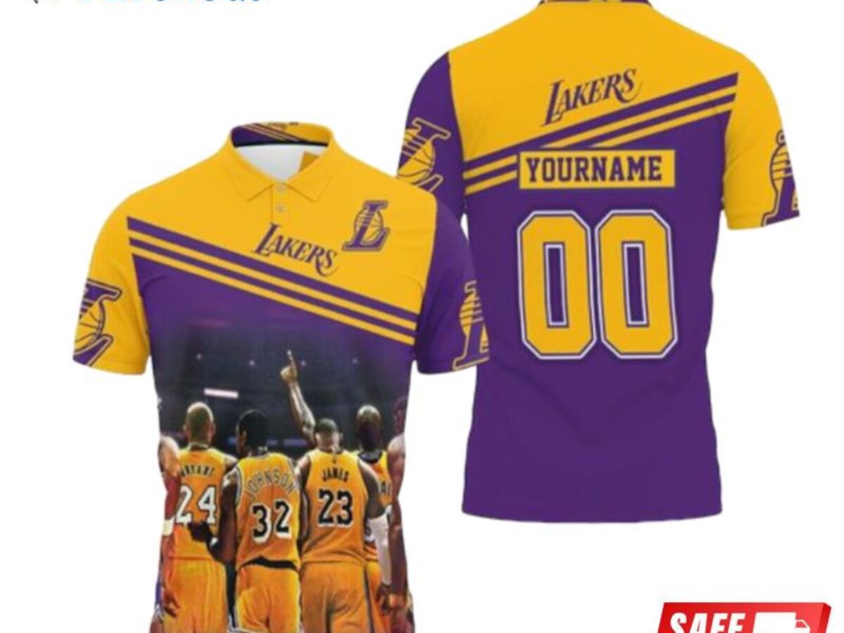 Los Angeles Lakers Nba Western Conference 3d Polo Shirt Jersey All Over  Print Shirt 3d T-shirt