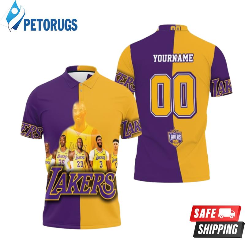Los Angeles Lakers Nba Western Conference Polo Shirts