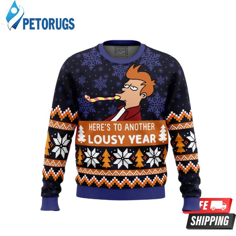 Lousy Year Futurama Ugly Christmas Sweaters