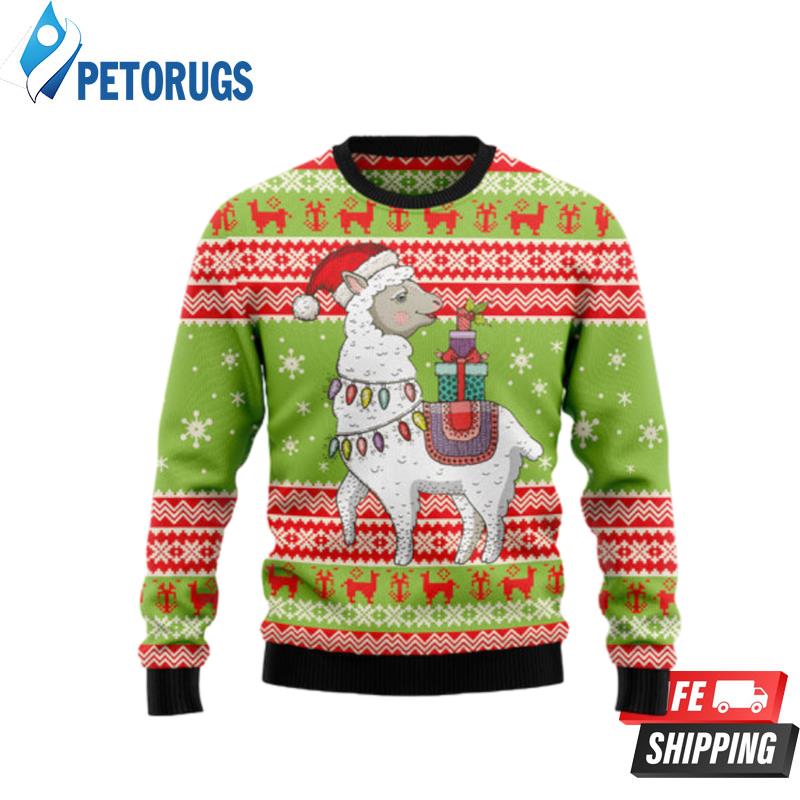 Llama clearance ugly sweater