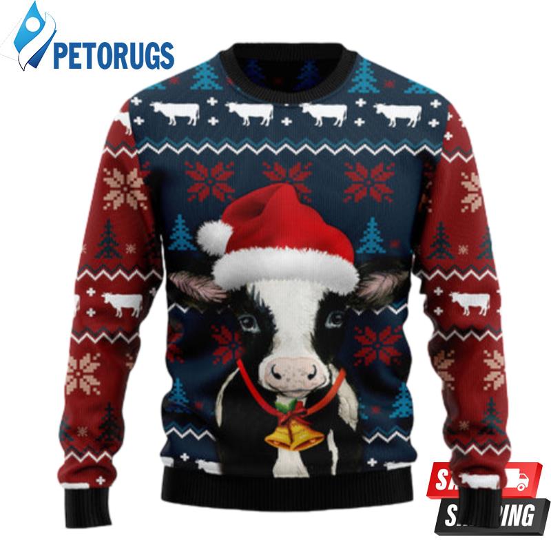 Cow on sale christmas sweaters