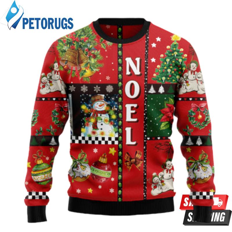 Lovely Snowman Noel Ugly Christmas Sweaters