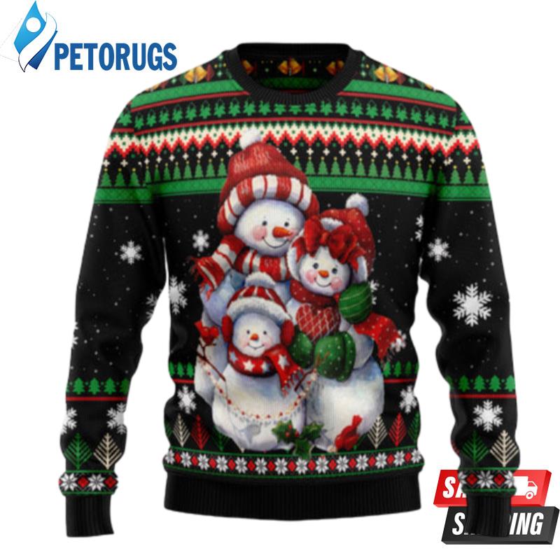 Lovely Snowman Ugly Christmas Sweaters