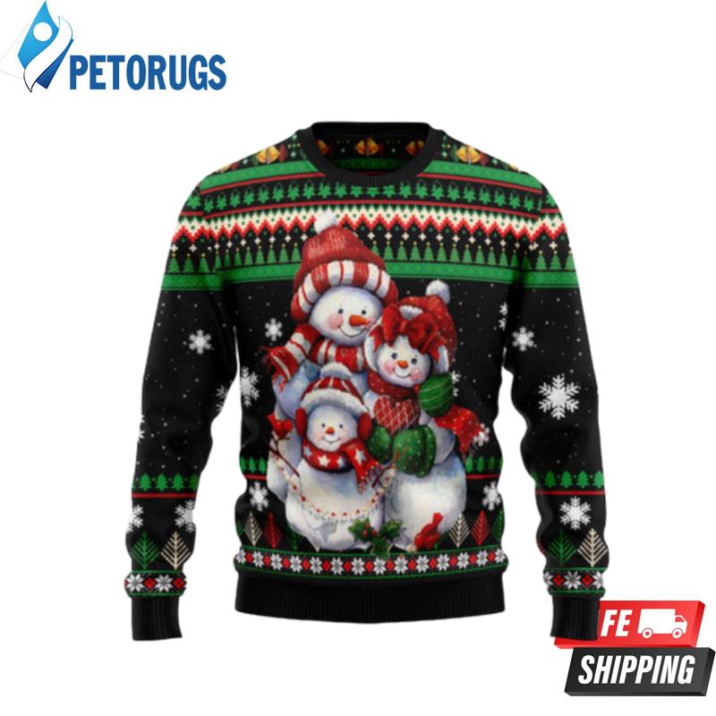 Lovely Snowman Ugly Christmas Sweaters