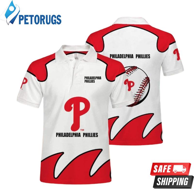 MLB Philadelphia Phillies Polo Shirts - Peto Rugs