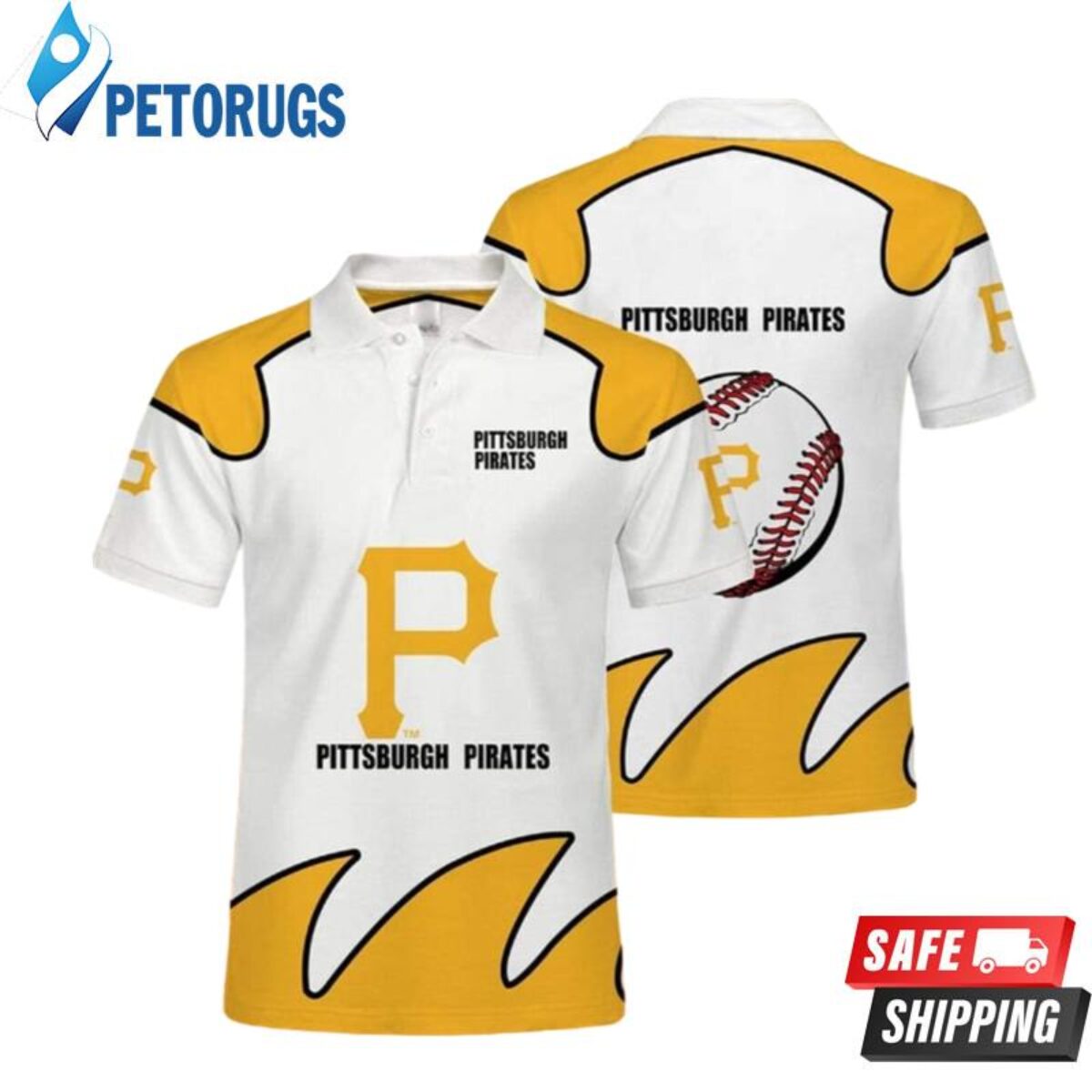 Pittsburgh Pirates Polo Shirt - Peto Rugs