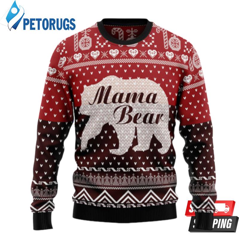 Mama Bear Ugly Christmas Sweaters